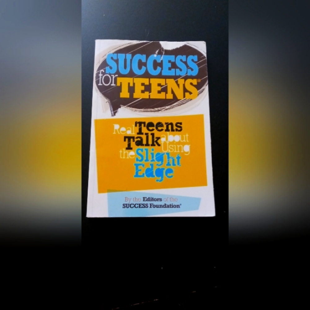 Success for Teens Book - Yellow & Blue Cover
